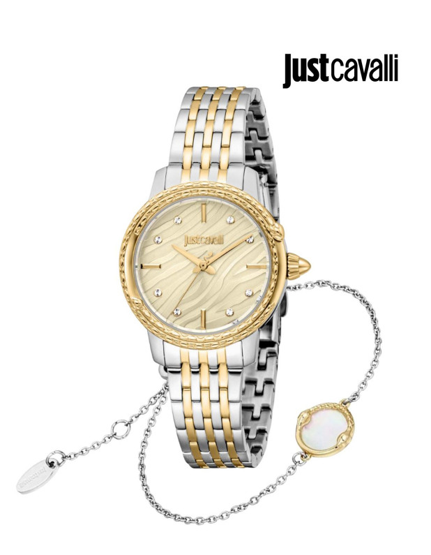 Just Cavalli Ladies Watch with Bracelet